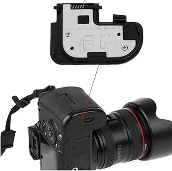 Amazon.co.jp: YuaVeYia 交換用カメラバッテリーカバーケースドア