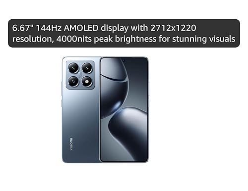 Amazon.com: Xiaomi 14T Pro Ai 5G (512GB+12GB) Nfc Global Unlocked