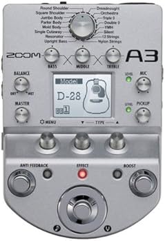 Amazon.co.jp: ZOOM マルチエフェクター アコースティック ギター A3