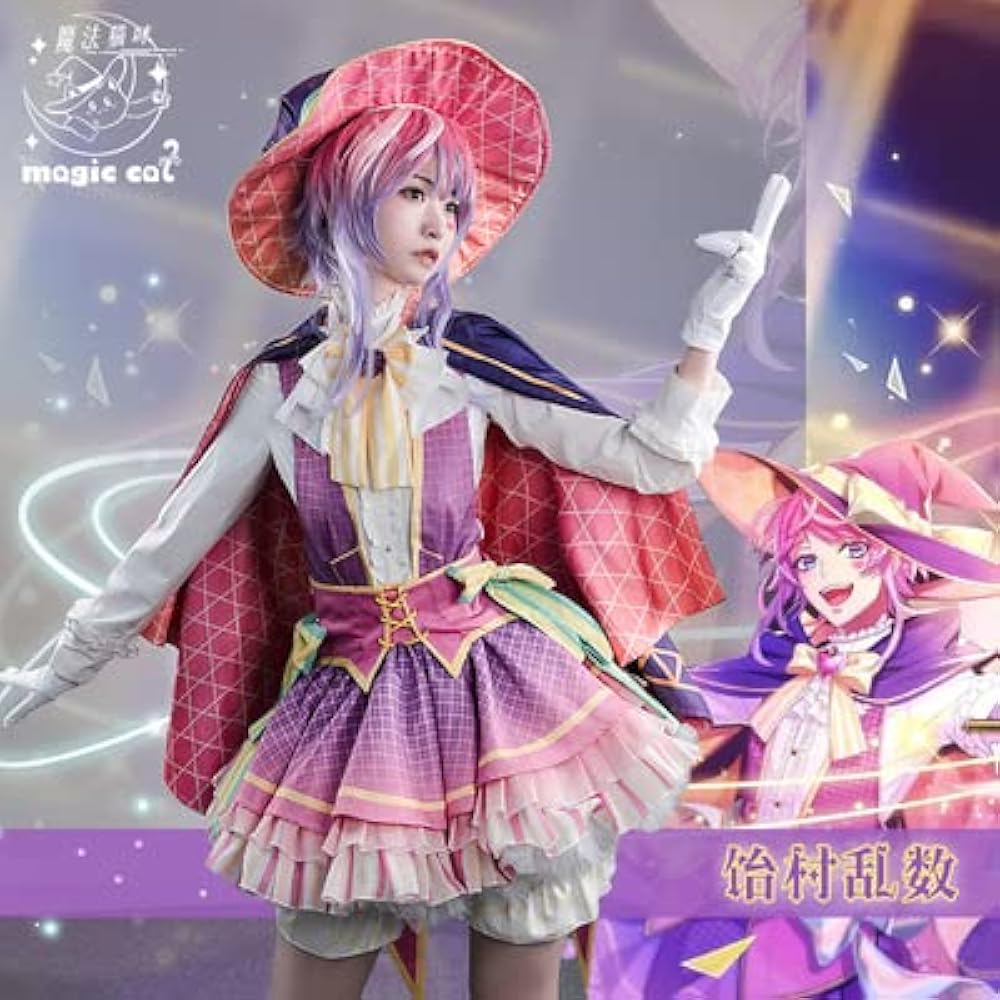 Amazon.co.jp: [YUOK] ヒプノシスマイク あめ村乱数 魔法少女 打歌服