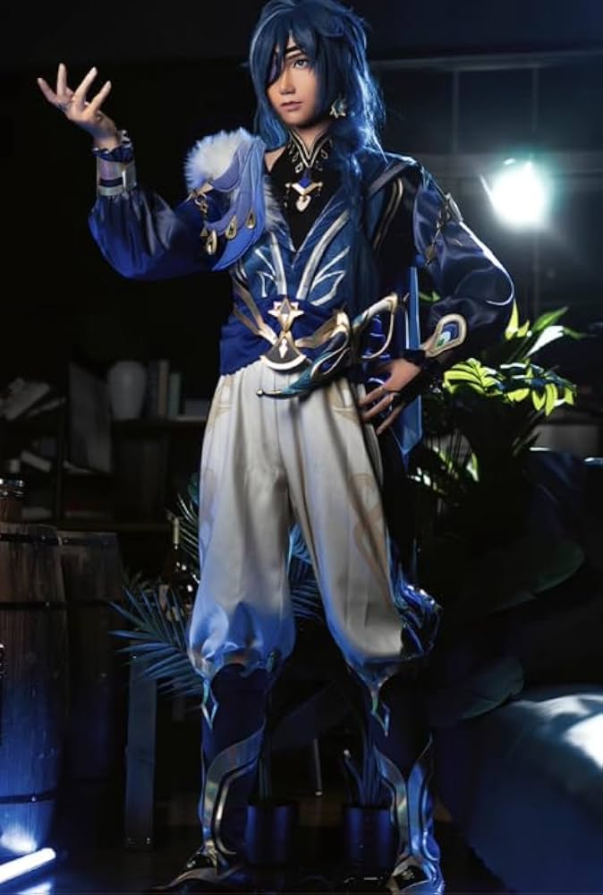 Amazon.co.jp: 高級刺繍製！ 原神 ガイア・アルベリヒ 帆影に戯る風