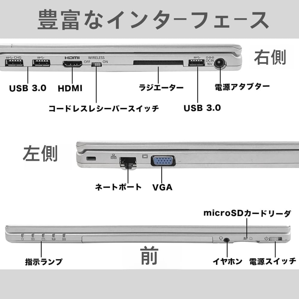 Amazon.co.jp: 【整備済み品】パナソニック(Panasonic) 超軽量 ノート