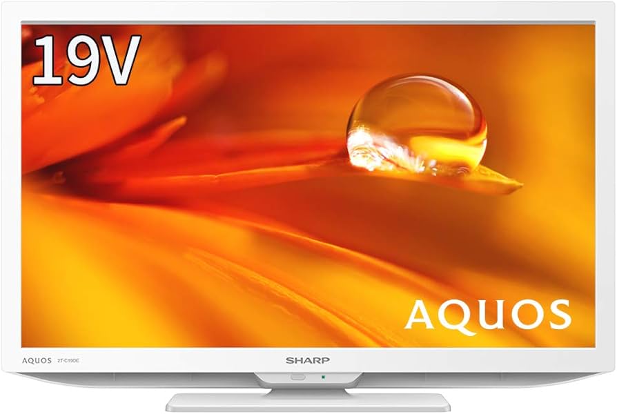 Amazon.co.jp: シャープ 19V型 液晶 テレビ AQUOS 2T-C19DE-W