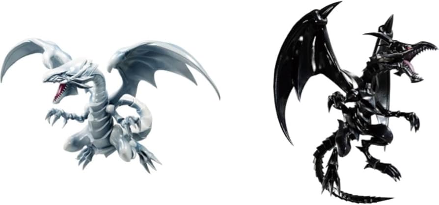 Amazon.co.jp: 青眼の白龍 真紅眼の黒竜 フィギュア ブルーアイズ