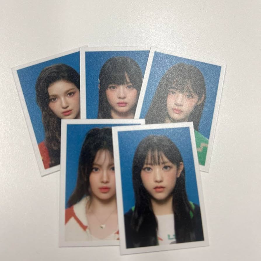 Amazon.co.jp: NewJeans シーグリ 2024 証明写真 IDフォト 5枚 コンプ