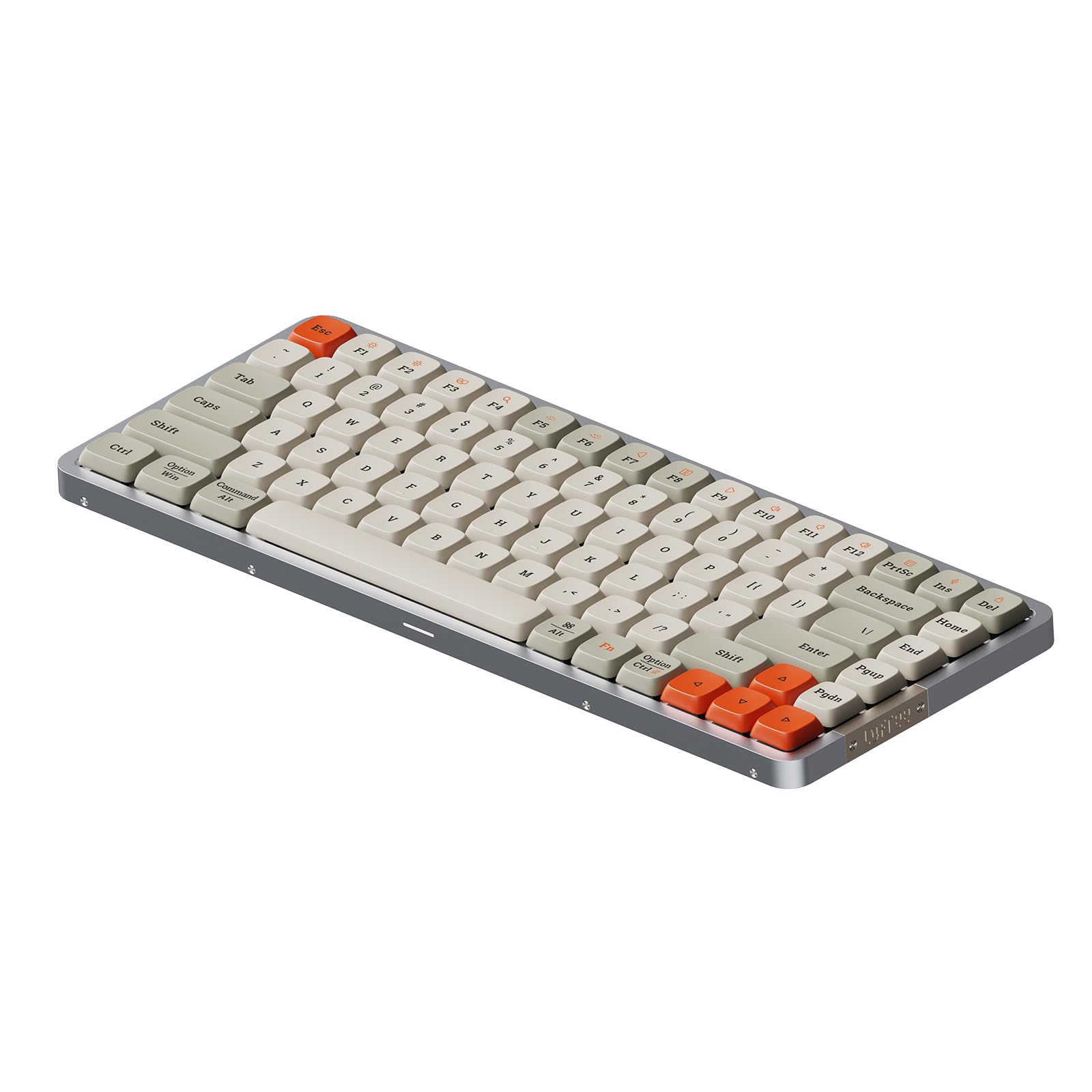 Amazon.co.jp: Lofree Flow84メカニカルキーボード、レトロホワイト84