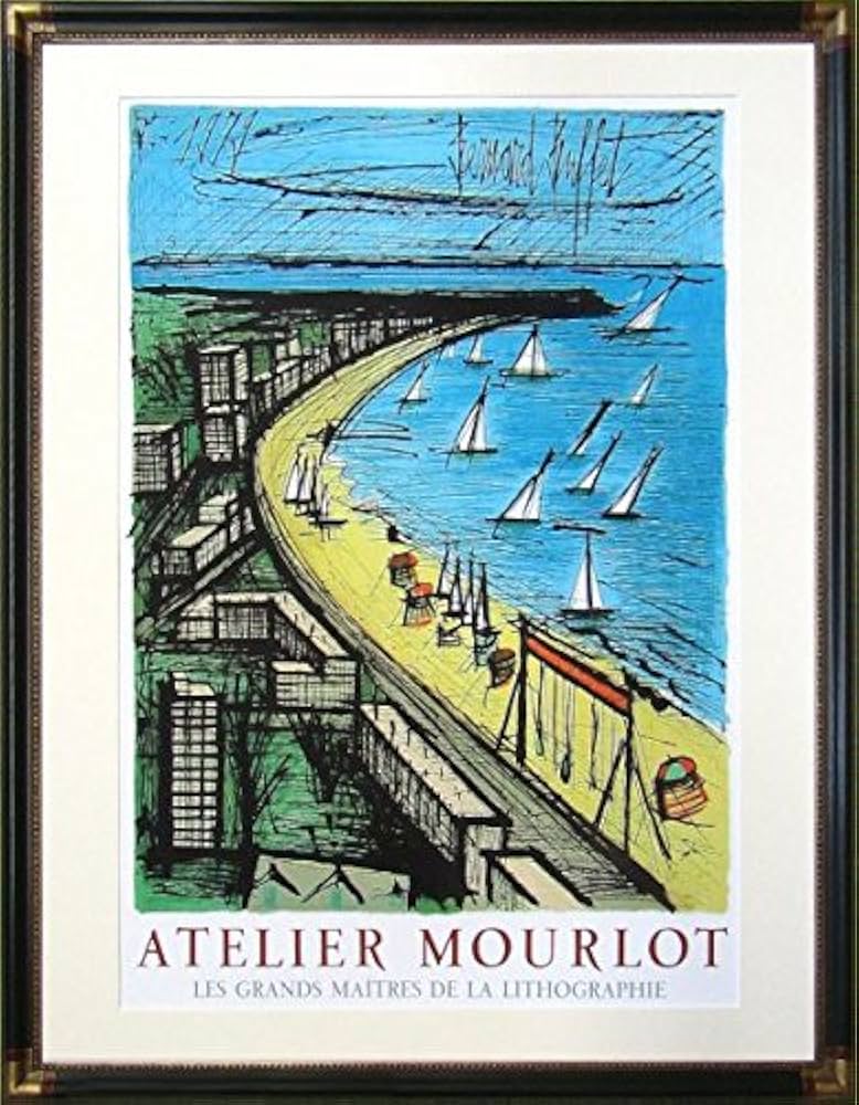 ベルナール・ビュフェ（Mourlot）工房リトグラフヴィンテージポスター