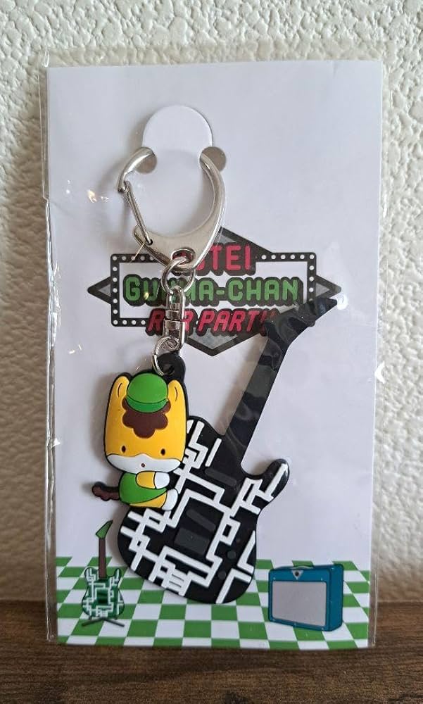 Amazon.co.jp: 布袋寅泰 ぐんまちゃん ラバーキーホルダー A : おもちゃ