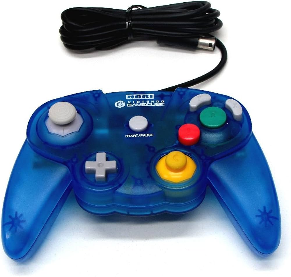 Amazon | ゲームキューブ用 ホリパッドキューブ クリアブルー | 本体