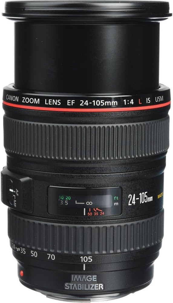 Canon EF 24-105mm f/4L is USM Zoom Lens - White Box (New) (Bulk