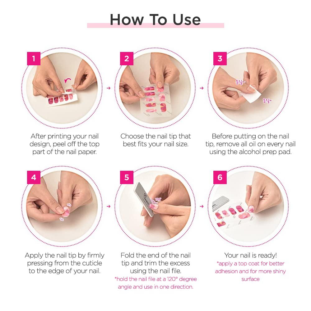 Amazon | Nail POP カートリッジリフィル、シート10枚（ネイルチップ