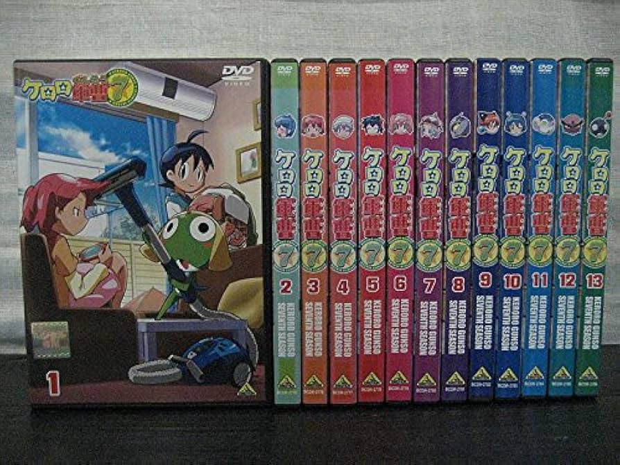 Amazon.co.jp: ケロロ軍曹 7thシーズン [レンタル落ち] 全13巻セット