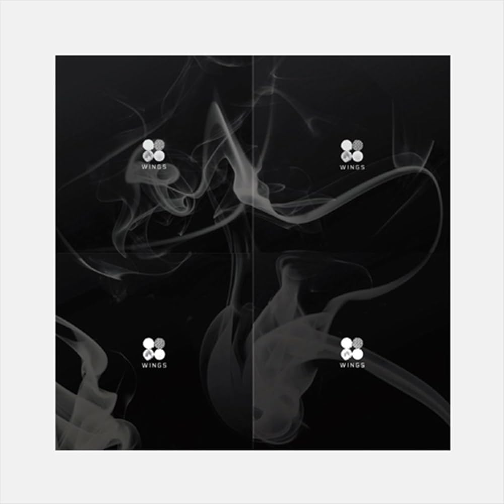 BTS 2nd Album - Wings [ W ver. ] CD + Photobook + Photocard + FREE