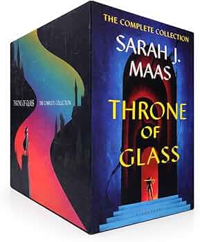 Throne of Glass Complete 8-Book Series Box Set By Sarah J. Maas