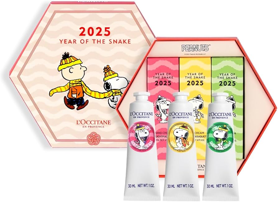 Amazon.co.jp: ロクシタン(L'OCCITANE) SNOOPY 2025 NEWYEAR シア
