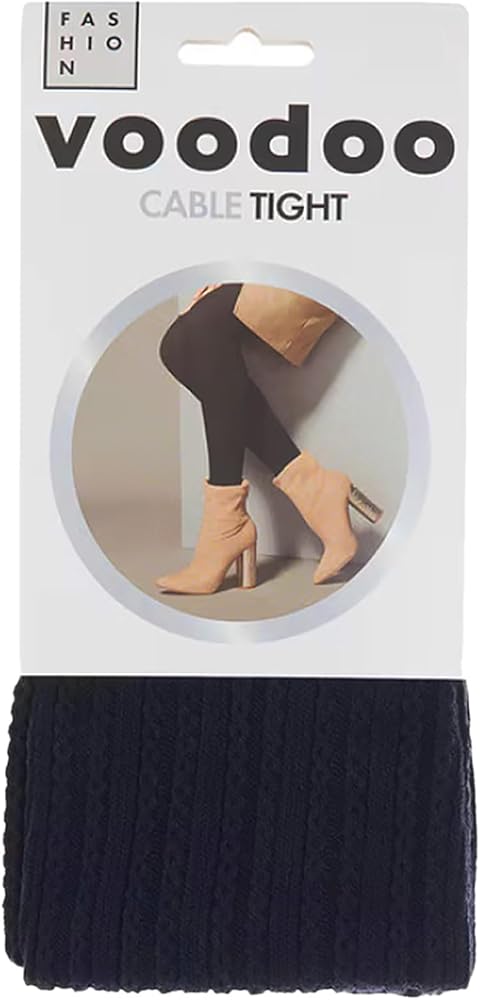 Voodoo Cable Tights Womens Thermal Pantyhose Stockings HXRY1N