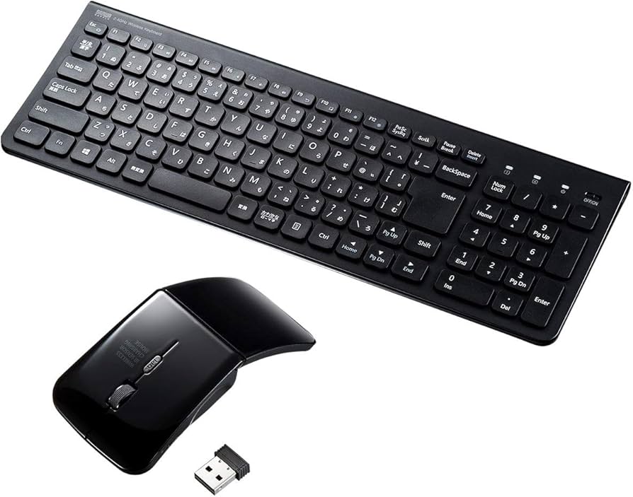 Amazon | サンワダイレクト キーボード&マウスセット ワイヤレス フル