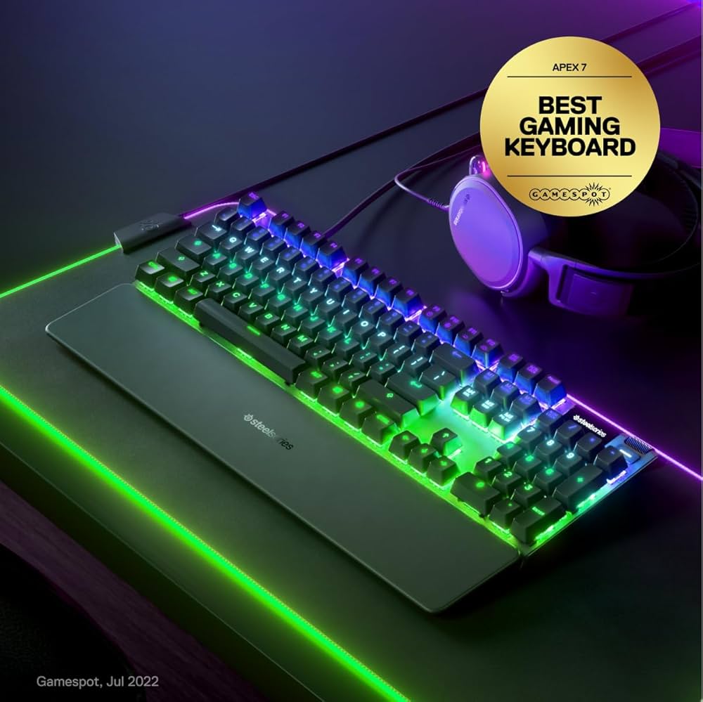 Amazon.com: SteelSeries Apex 7 TKL Mechanic Keyboards, Mechanical