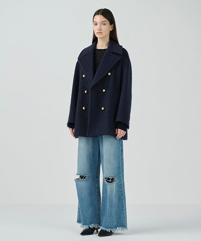 Amazon | [グレースコンチネンタル] ﾓﾍﾔｼｬｷﾞｰPｺｰﾄ | コート