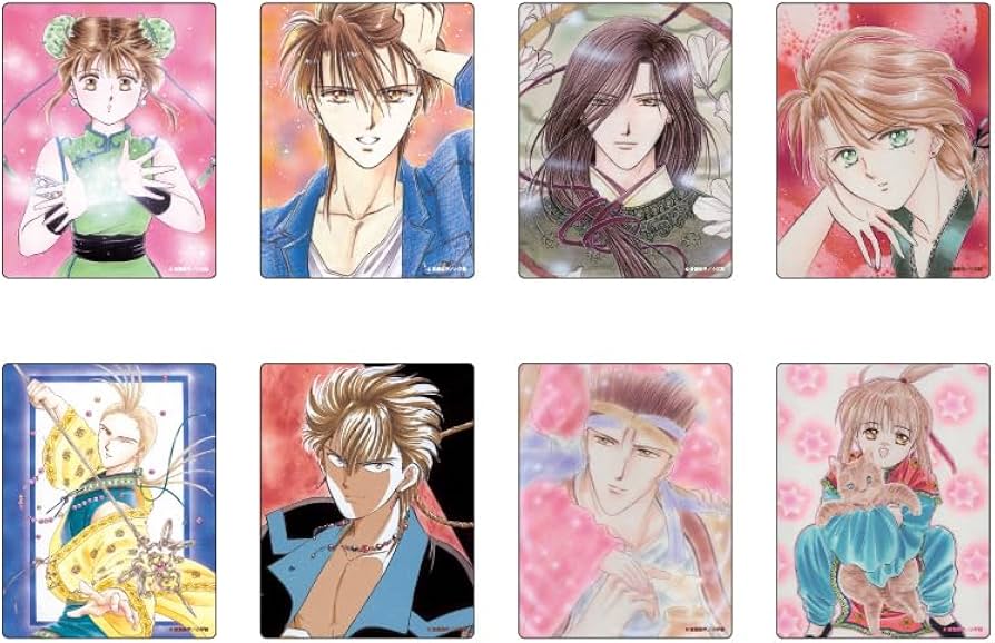 Amazon.co.jp: ふしぎ遊戯 01 公式イラスト アクリルカード 8個入りBOX