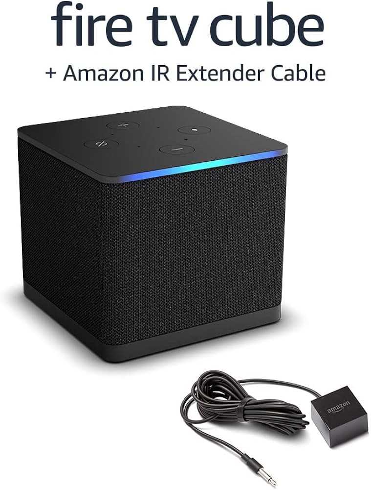 Amazon Official: Fire TV Cube with Amazon IR Extender Cable