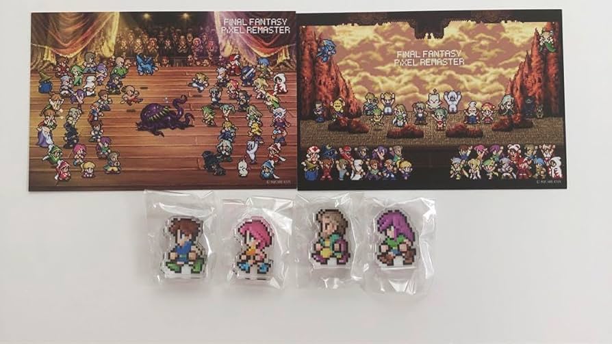 スクエニカフェ ファイナルファンタジー ピクセルリマスター アクスタ