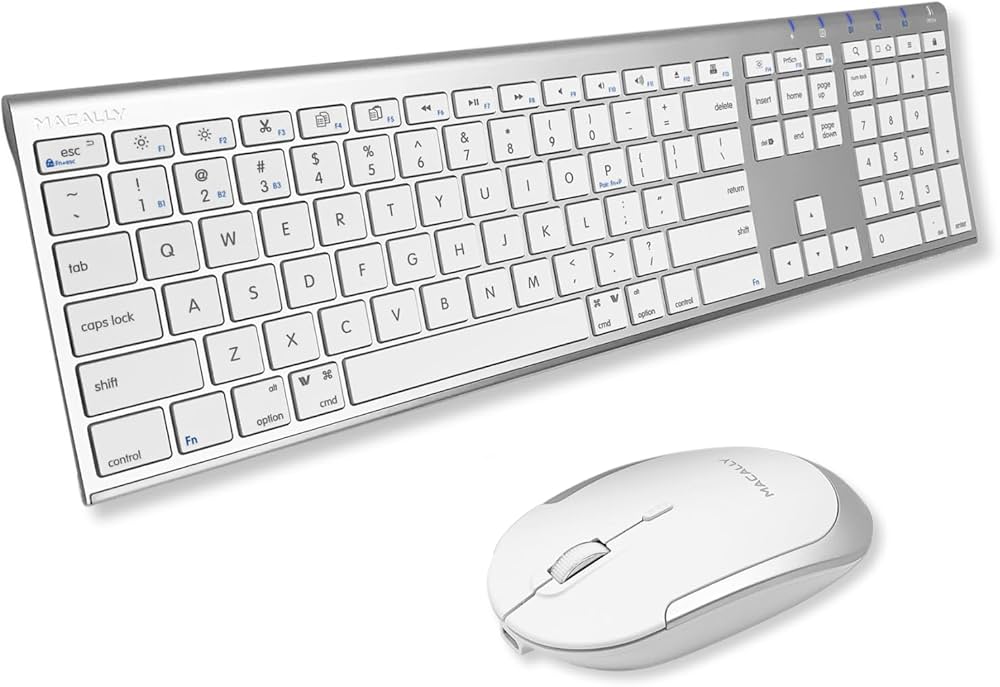 Amazon.in: Buy Macally Premium Bluetooth Keyboard and Mouse for