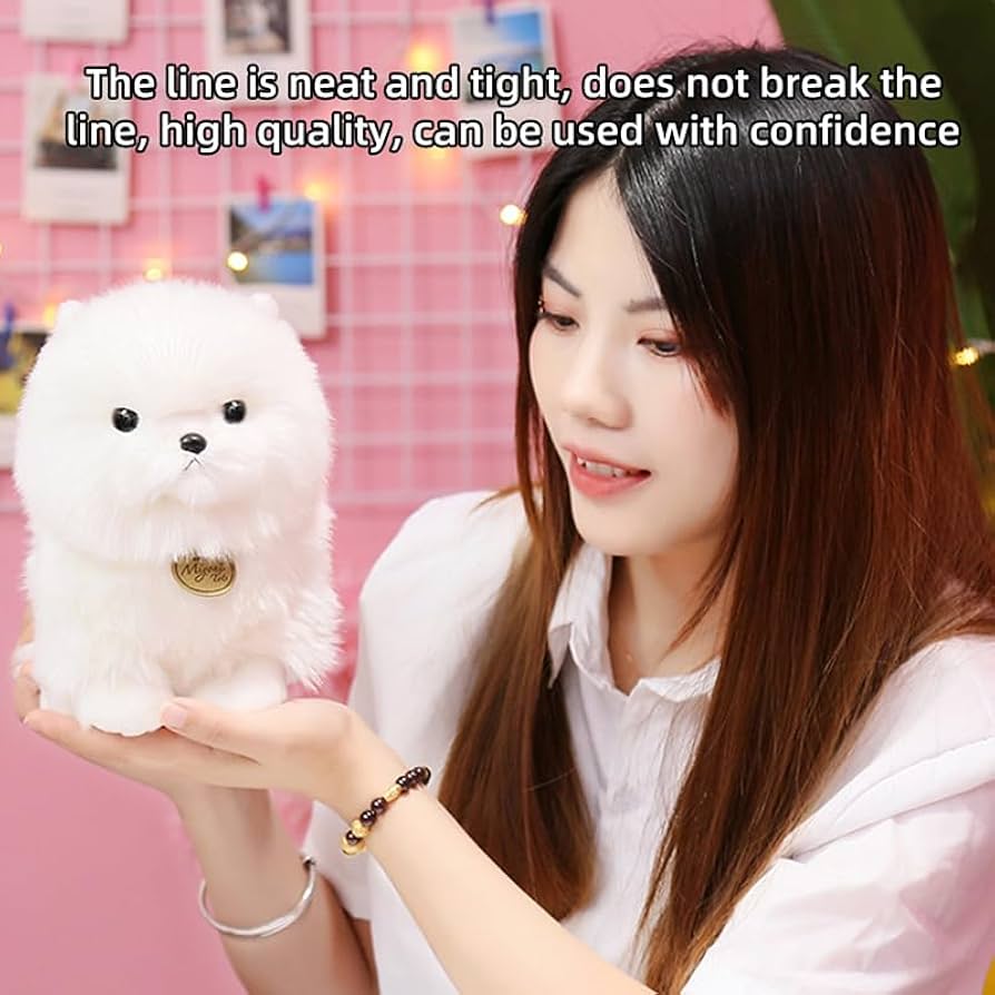 Amazon.co.jp: ぬいぐるみ 犬 マルチーズ いぬ 犬 リアル 23cm 抱き枕