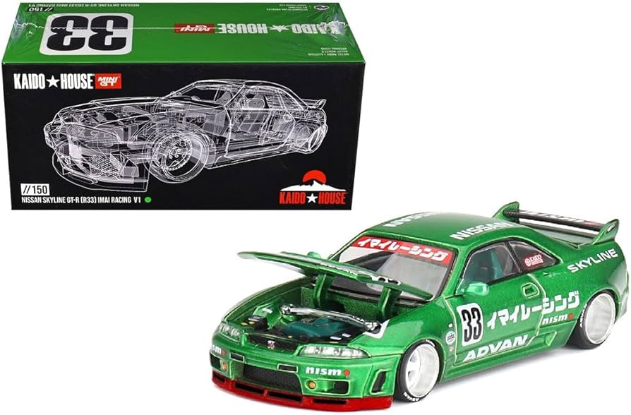 Amazon.com: Diecast Model Car Compatible with Kaido House x Mini