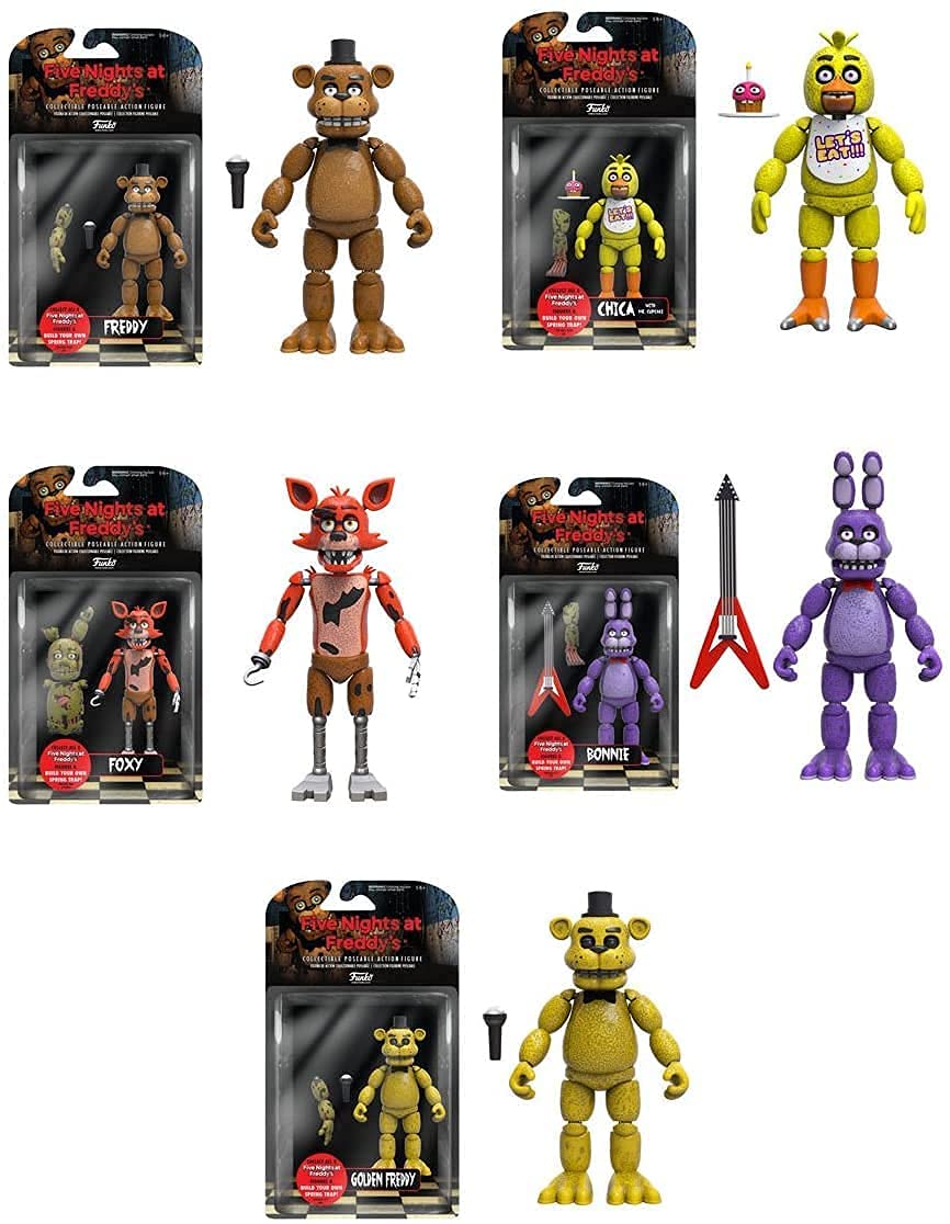 Amazon.co.jp: Five Nights at Freddy's Action Figure Set : おもちゃ