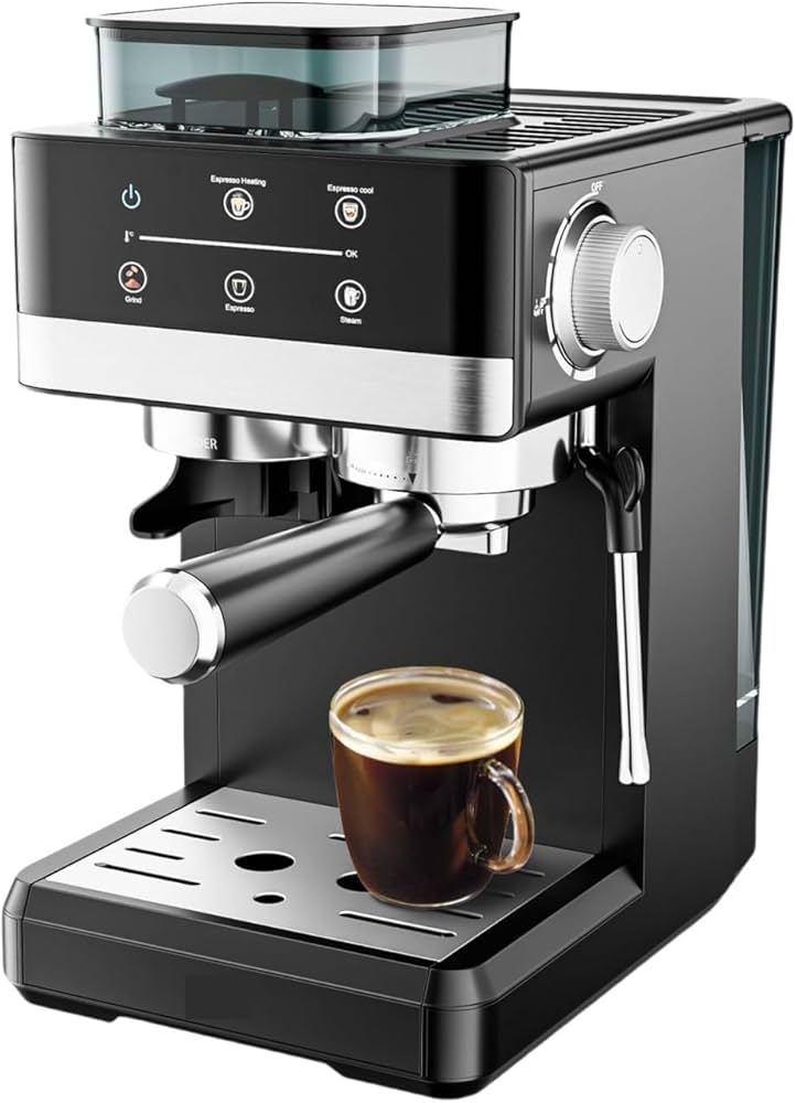 Amazon | 全自動コーヒーマシン コーヒーメーカー エスプレッソマシン