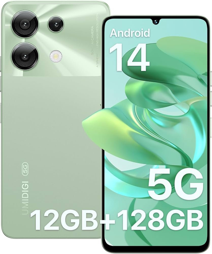 Amazon.com: UMIDIGI G9 5G Cell Phone, Android 14 Unlocked Phones