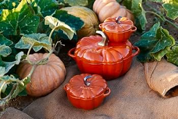 Amazon｜staub ストウブ 「 パンプキン ココット シナモン 15cm 0.68ml