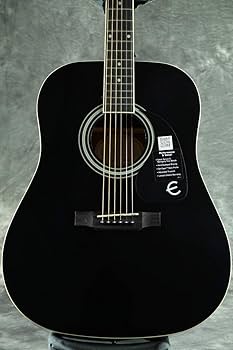 Amazon | EPIPHONE/Songmaker DR-100 EB (Ebony) エピフォン フォーク