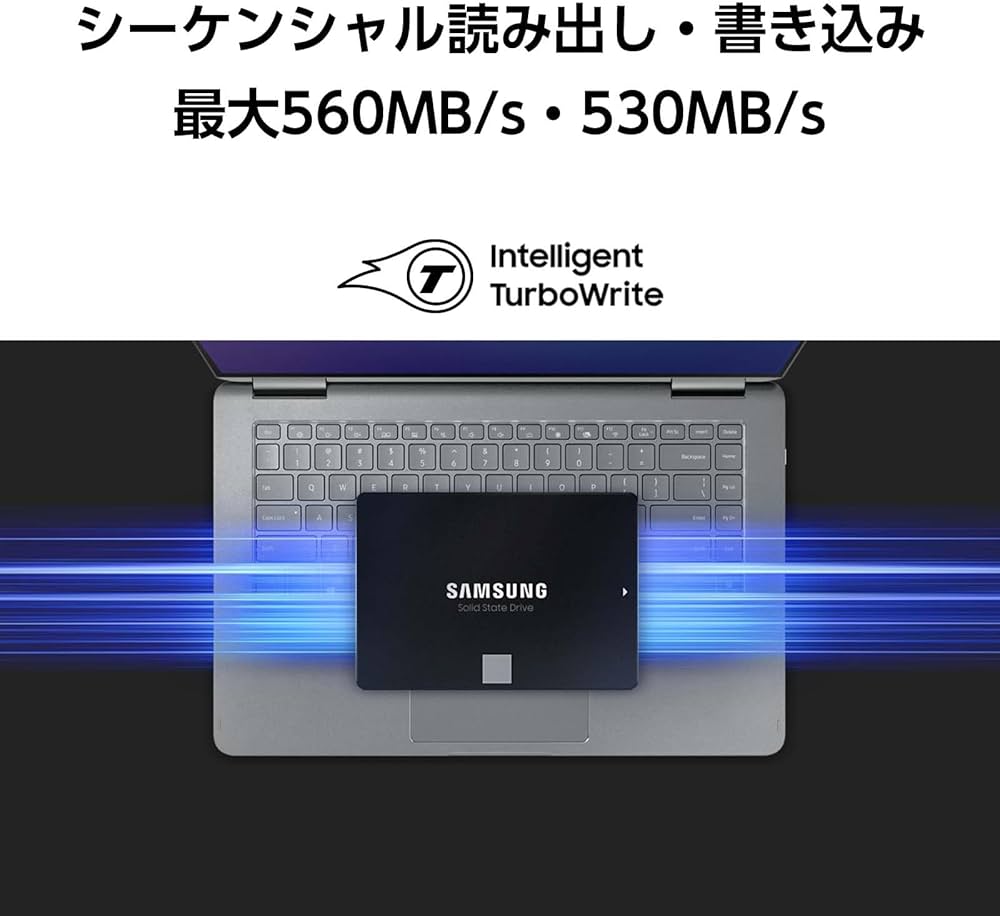 Amazon | Samsung 870 EVO 4TB SATA 2.5インチ 内蔵 SSD MZ-77E4T0B/EC