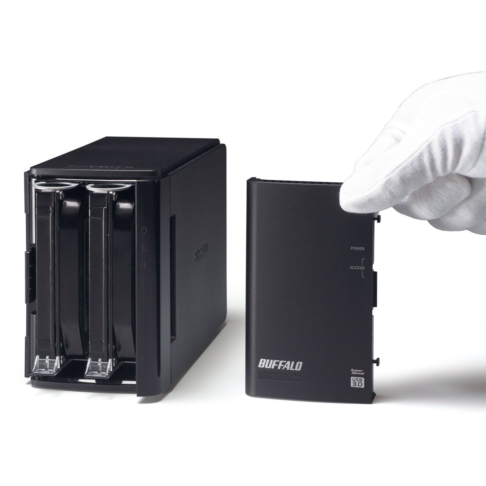 Amazon | BUFFALO RAID1対応 USB3.0用 外付けハードディスク 6TB HD