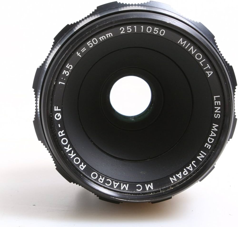 Amazon.co.jp: Minolta ミノルタ MC MACRO ROKKOR-QF 50mm F3.5 : 家電