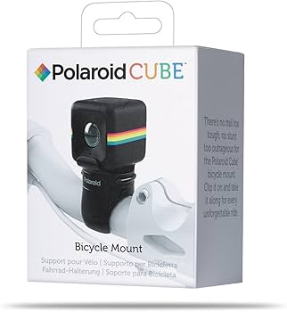 Amazon.com : Polaroid Bicycle Mount for the Polaroid CUBE, CUBE+