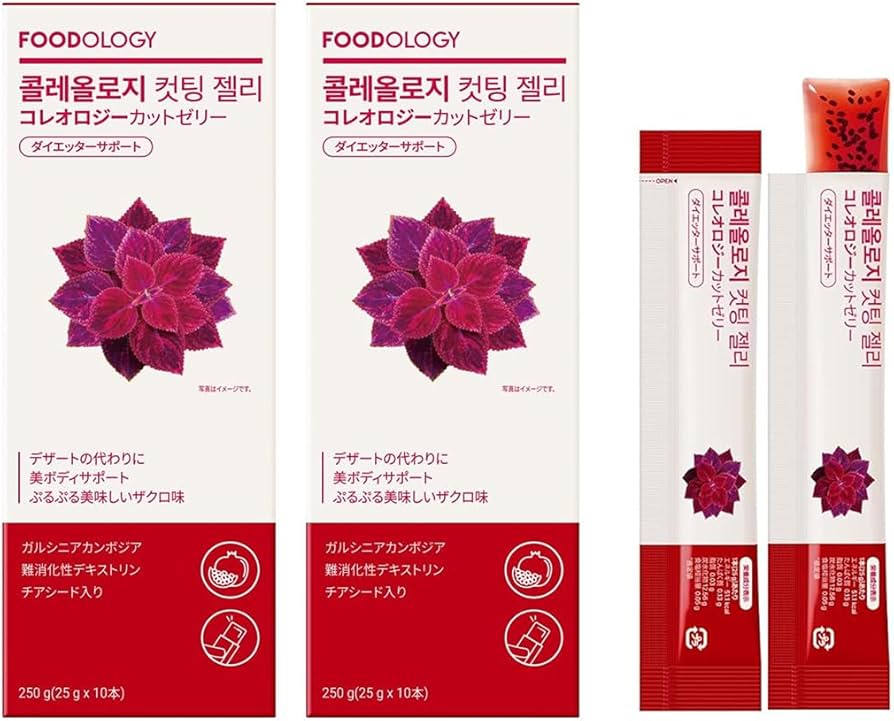 Amazon | FOODOLOGY Coleology Cutting Jelly コレオロジーカット