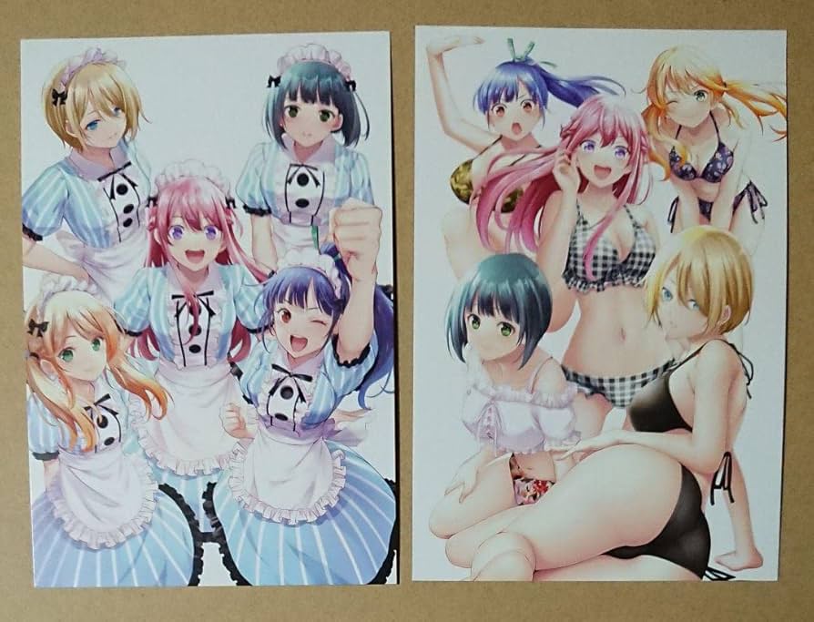 Amazon.co.jp: 女神のカフェテラス9巻特典イラストカード全2種セット