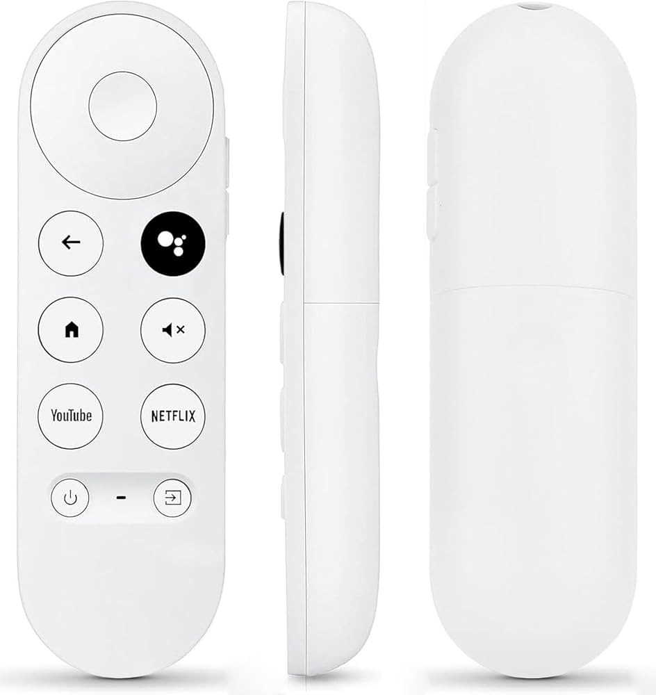 New Voice Remote for Google Chromecast 4k Snow TV, G9N9N