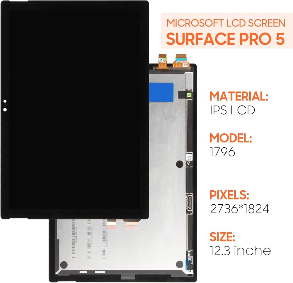 Amazon.co.jp: A-MIND For Microsoft Surface Pro 5 1796 液晶パネル