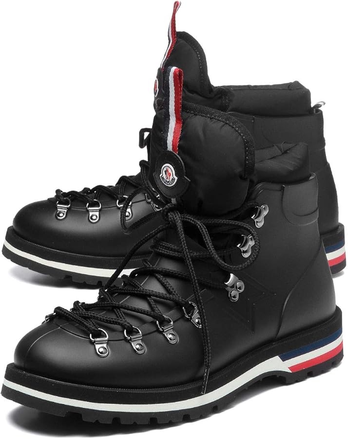 Amazon | [モンクレール] ブーツ ショート HENOC ブラック 42.5