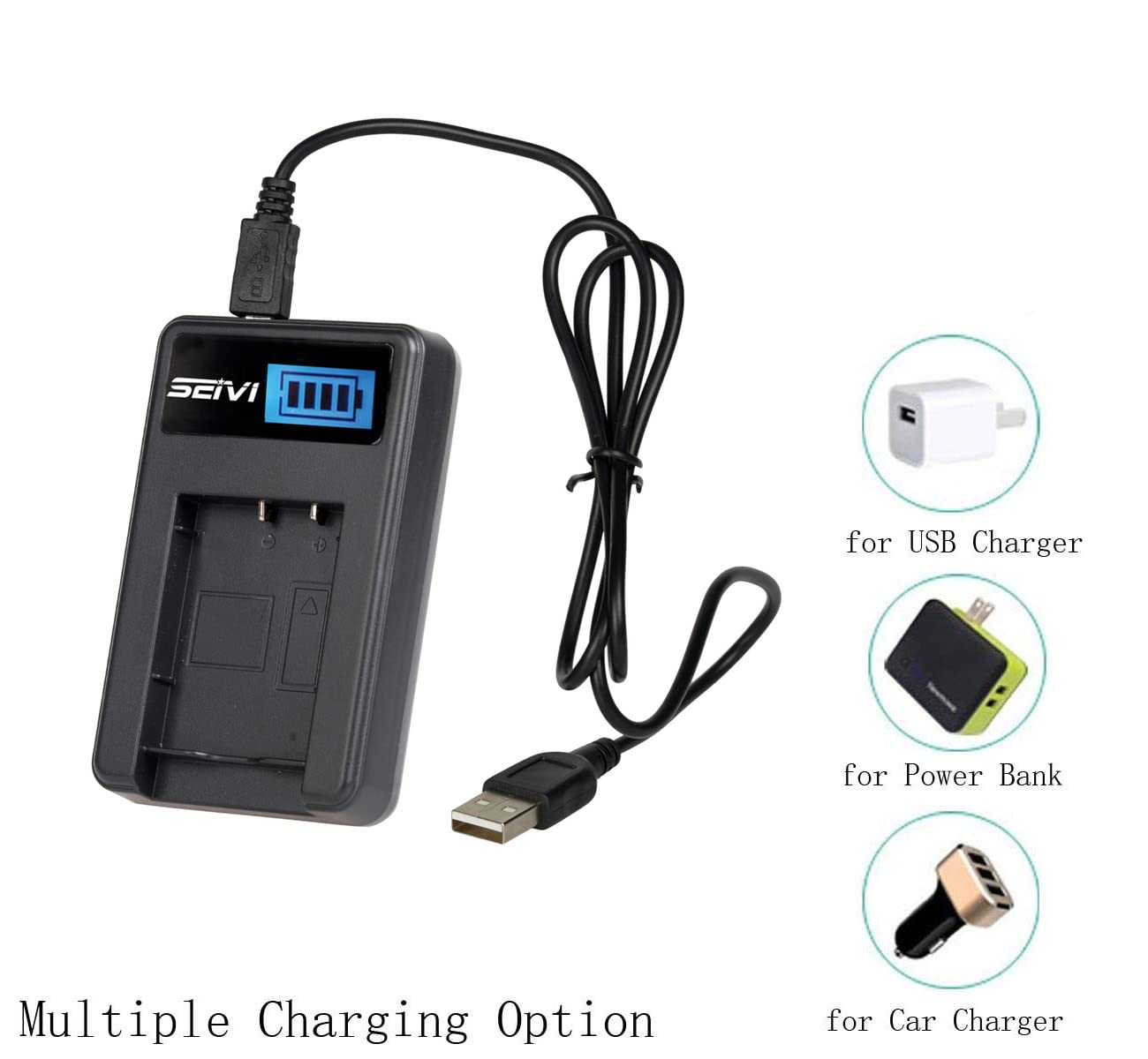 Amazon.com: Battery Charger for Panasonic Lumix DMC-FX36, DMC-FX37