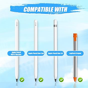 Amazon.com: Upgraded Pencil Tips fits for Apple 2nd 1st Gen iPad