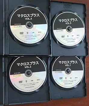 Amazon.co.jp: ∇∇ マクロス プラス DVD 全4巻 全4話 原作 レンタル版