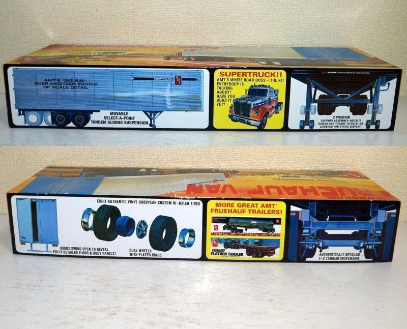 Amazon.co.jp: AMT 1 25 FRUEHAUF VAN フルハーフ社 バン トレーラ