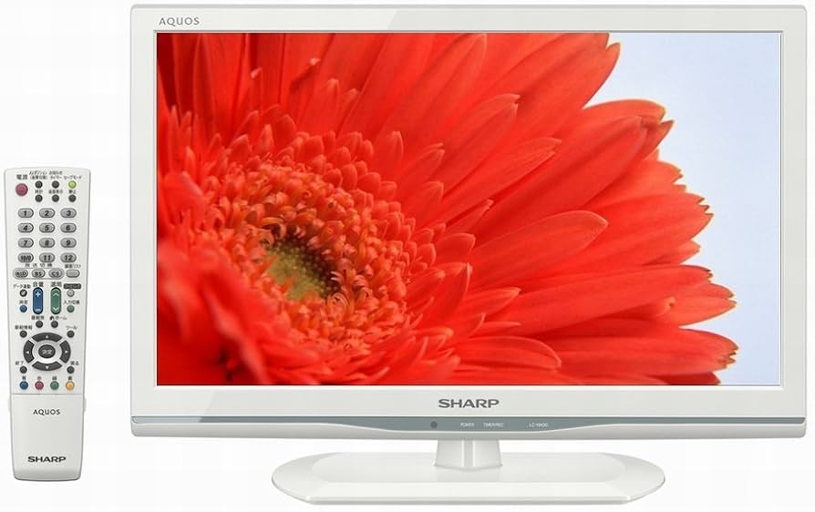 Amazon.co.jp: Sharp Aquos LC-19K90-W 19V LCD TV, 2013 Model