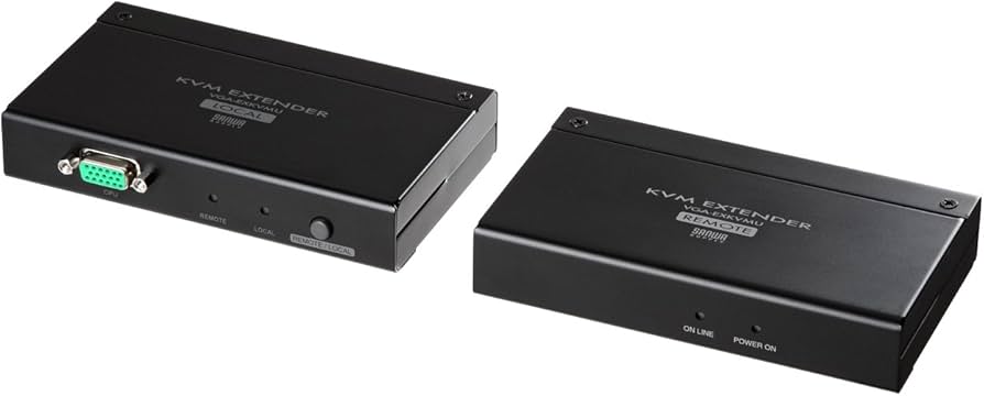 Amazon.co.jp: サンワサプライ KVMエクステンダー(USB用 セットモデル
