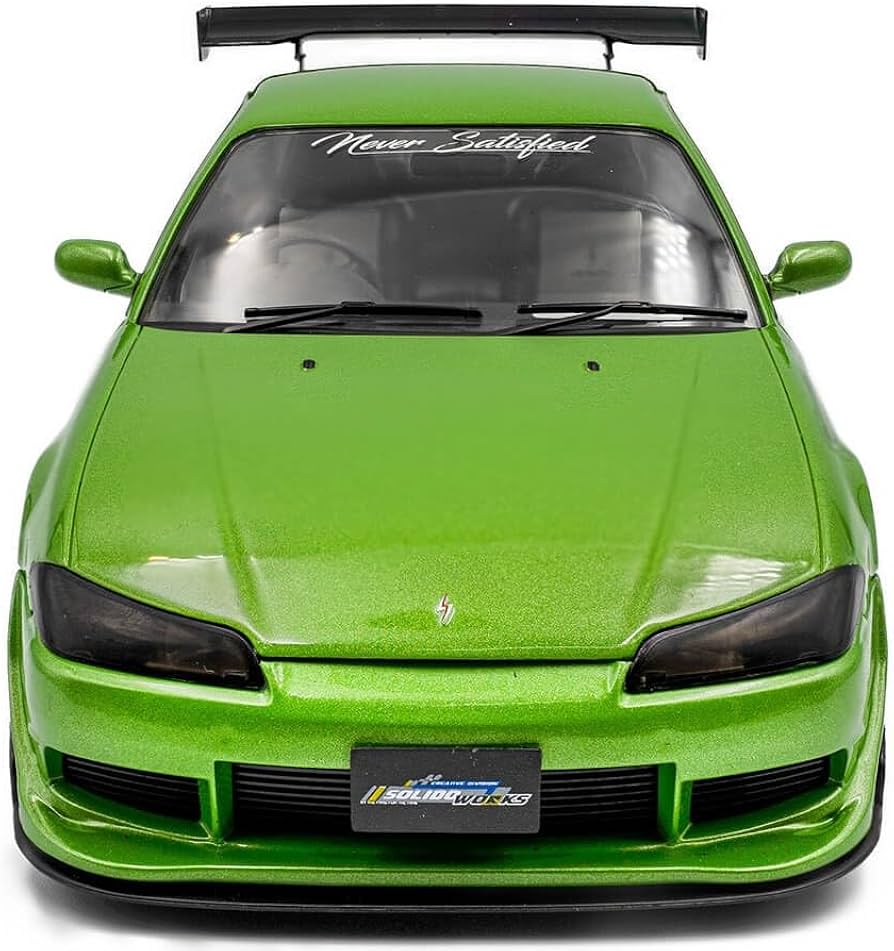 Solido 1:18 Nissan Silvia S15 SPEC-R Aero Green : Amazon.co.uk